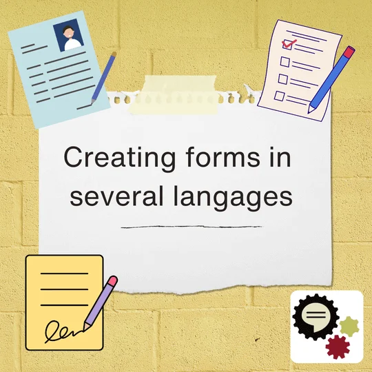 Tonga Schools - Toolkit Languages - Creating Forms