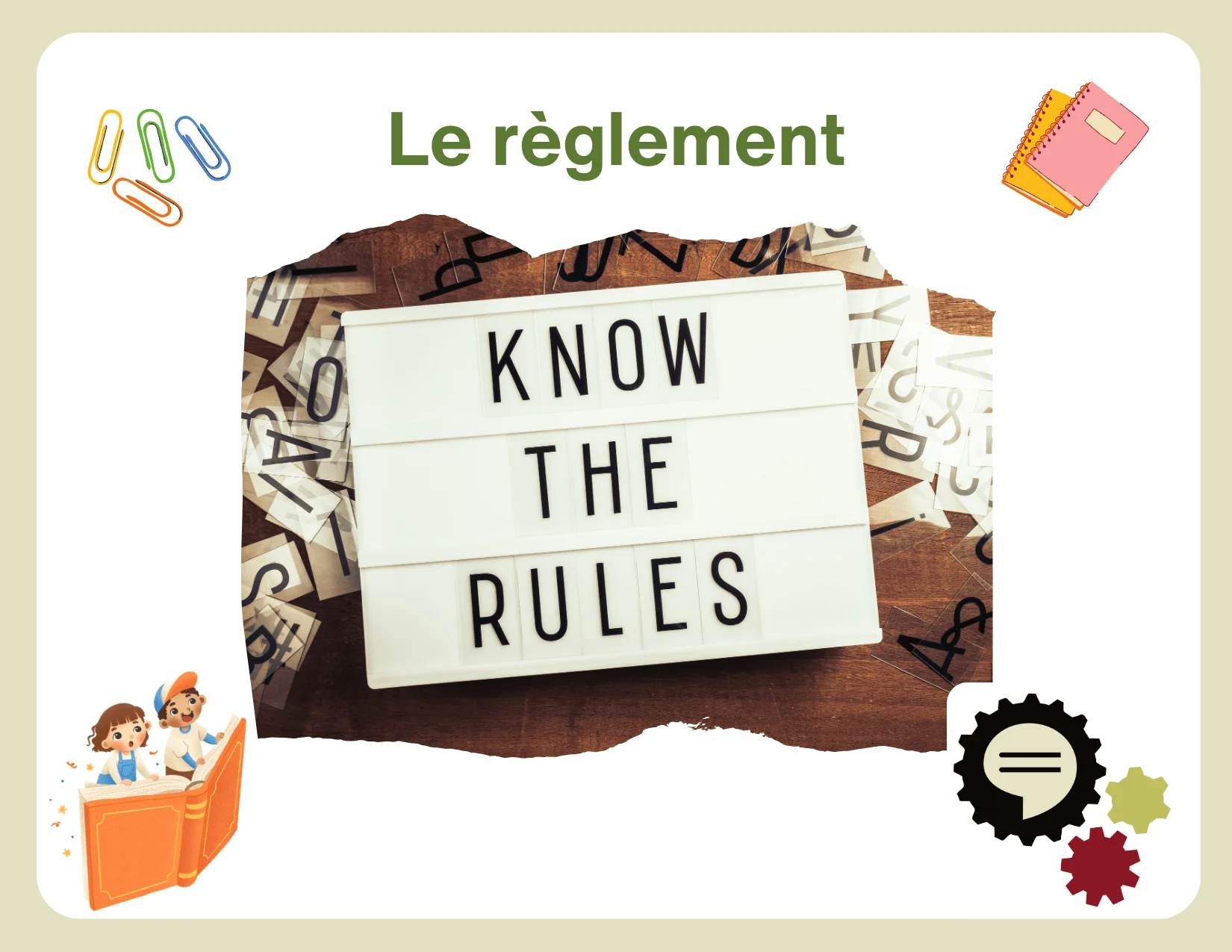 Boite a outils - Sous-chapitre f - Reglement Boite a outils - Sous-chapitre f - Reglement