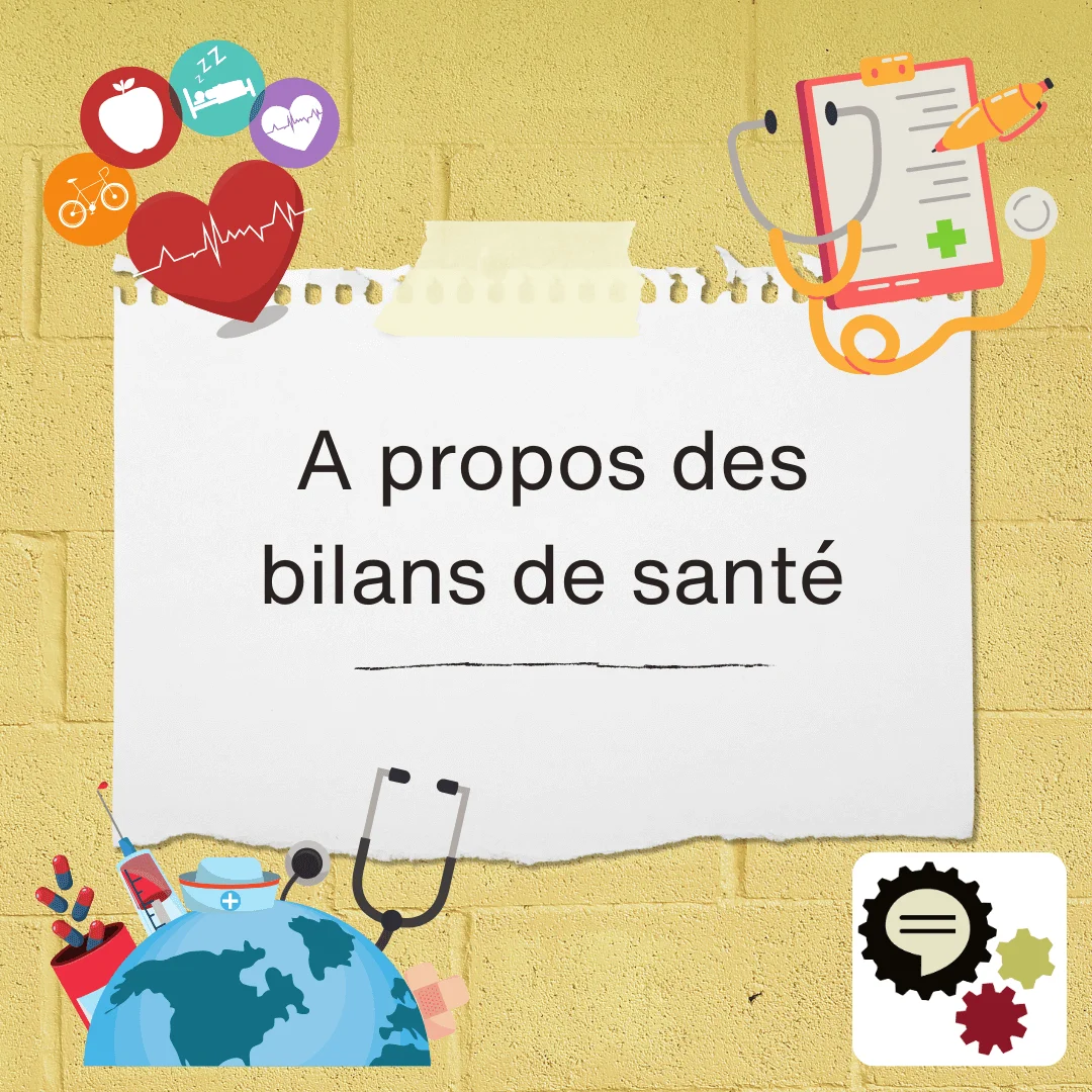 Boite a outils - Sous-chapitre j - Formulaire Bilan de santé