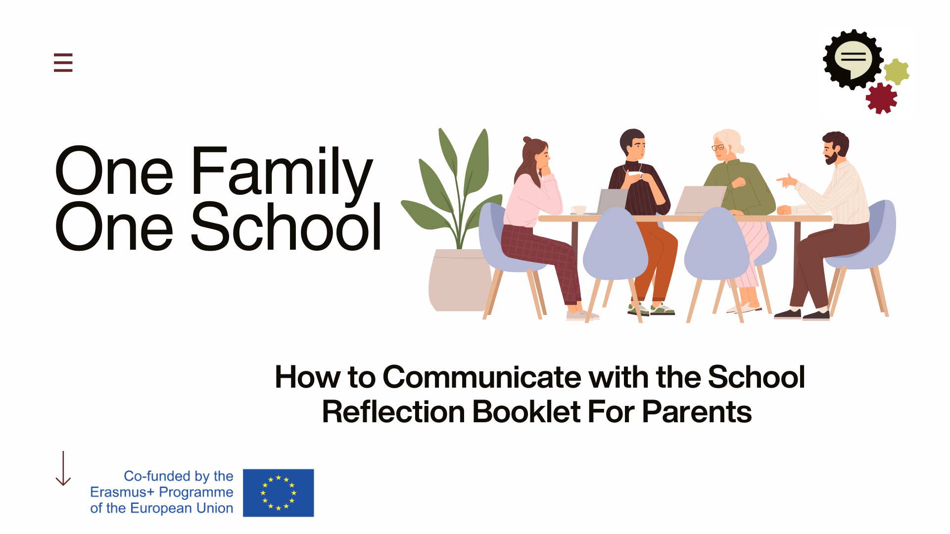 One Family - One School - Reflexion Booklet - English